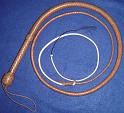 6ft Natural Tan 12 plait Indiana Jones Bullwhip